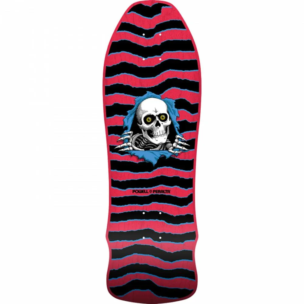 Powell Peralta Geegah Ripper 9.75" Red Stain Skateboard Deck