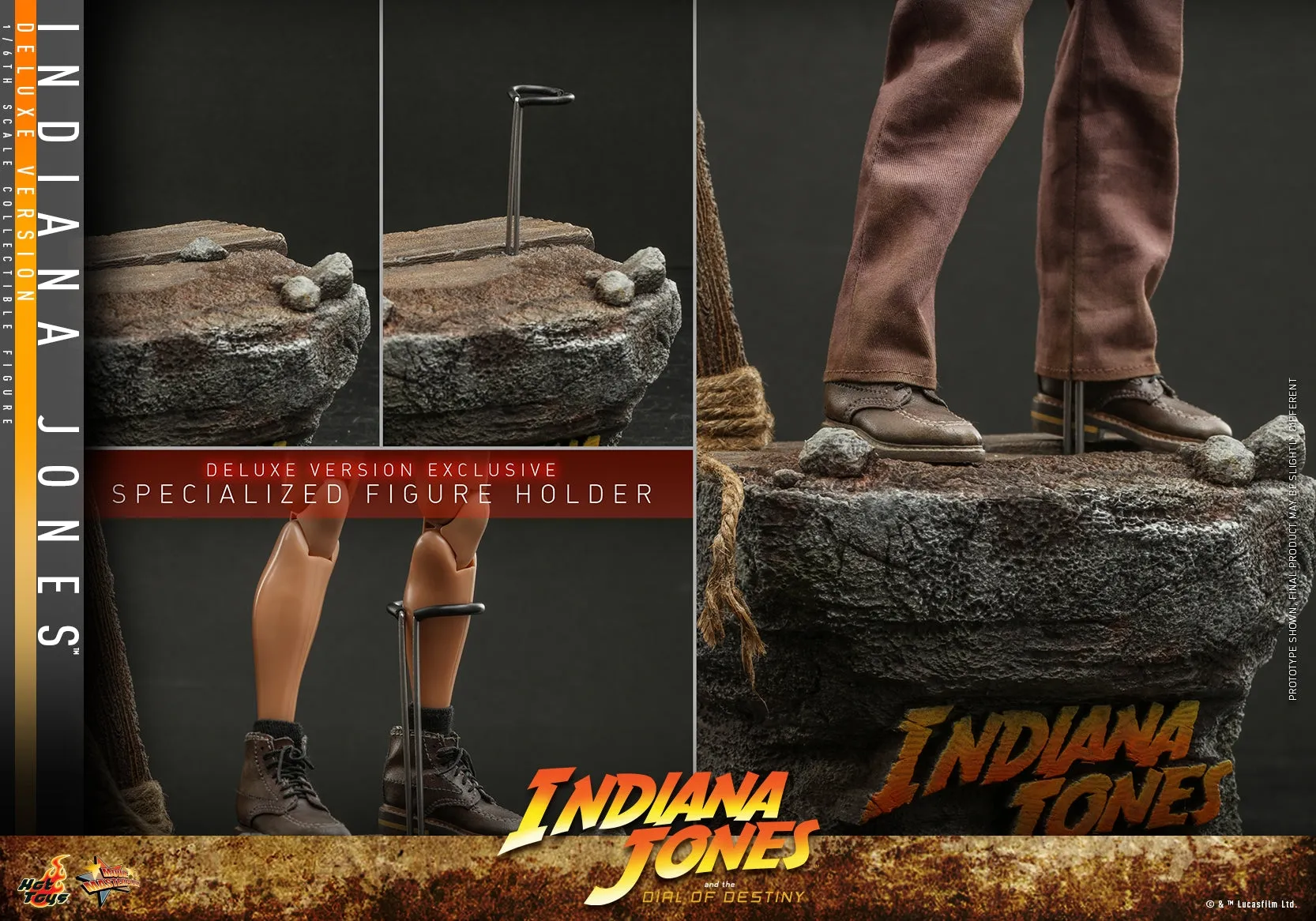 [Pre-Order] Hot Toys - MMS717 - Indiana Jones and the Dial of Destiny - 1/6th scale Indiana Jones Figure (Deluxe Version)