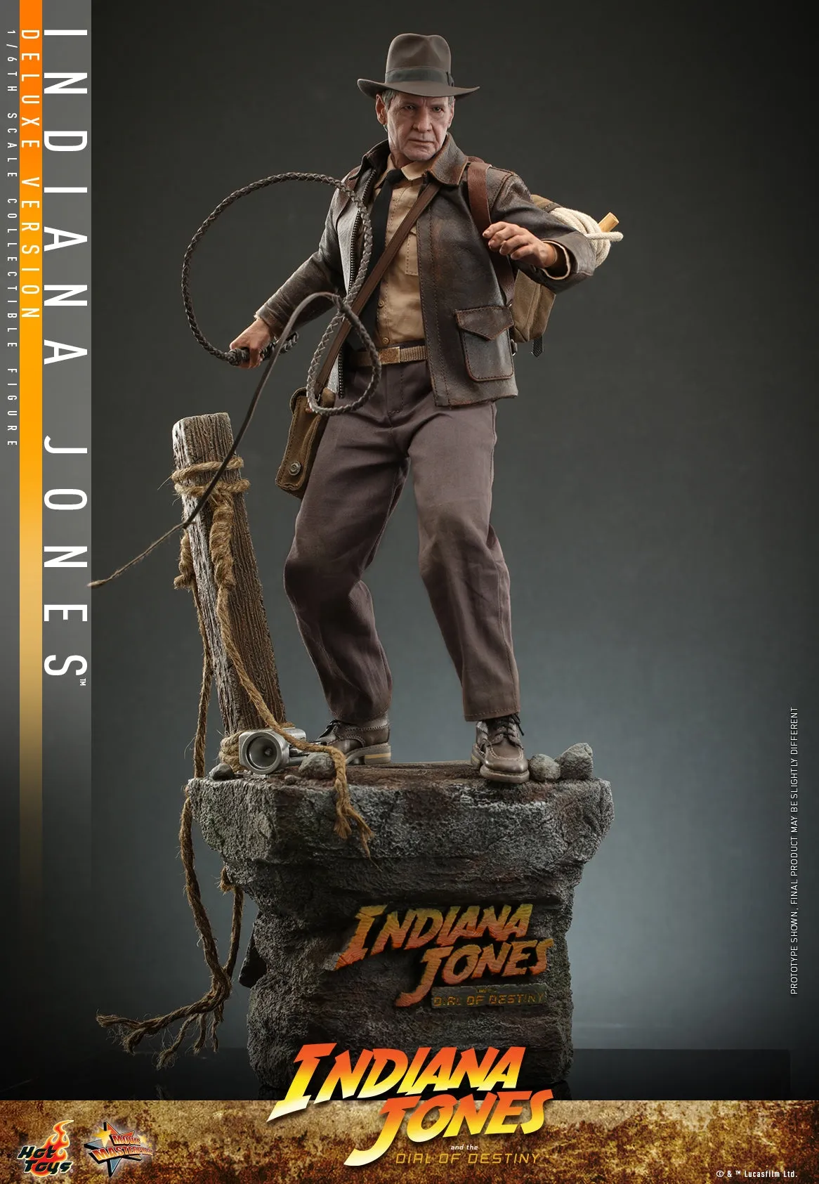 [Pre-Order] Hot Toys - MMS717 - Indiana Jones and the Dial of Destiny - 1/6th scale Indiana Jones Figure (Deluxe Version)