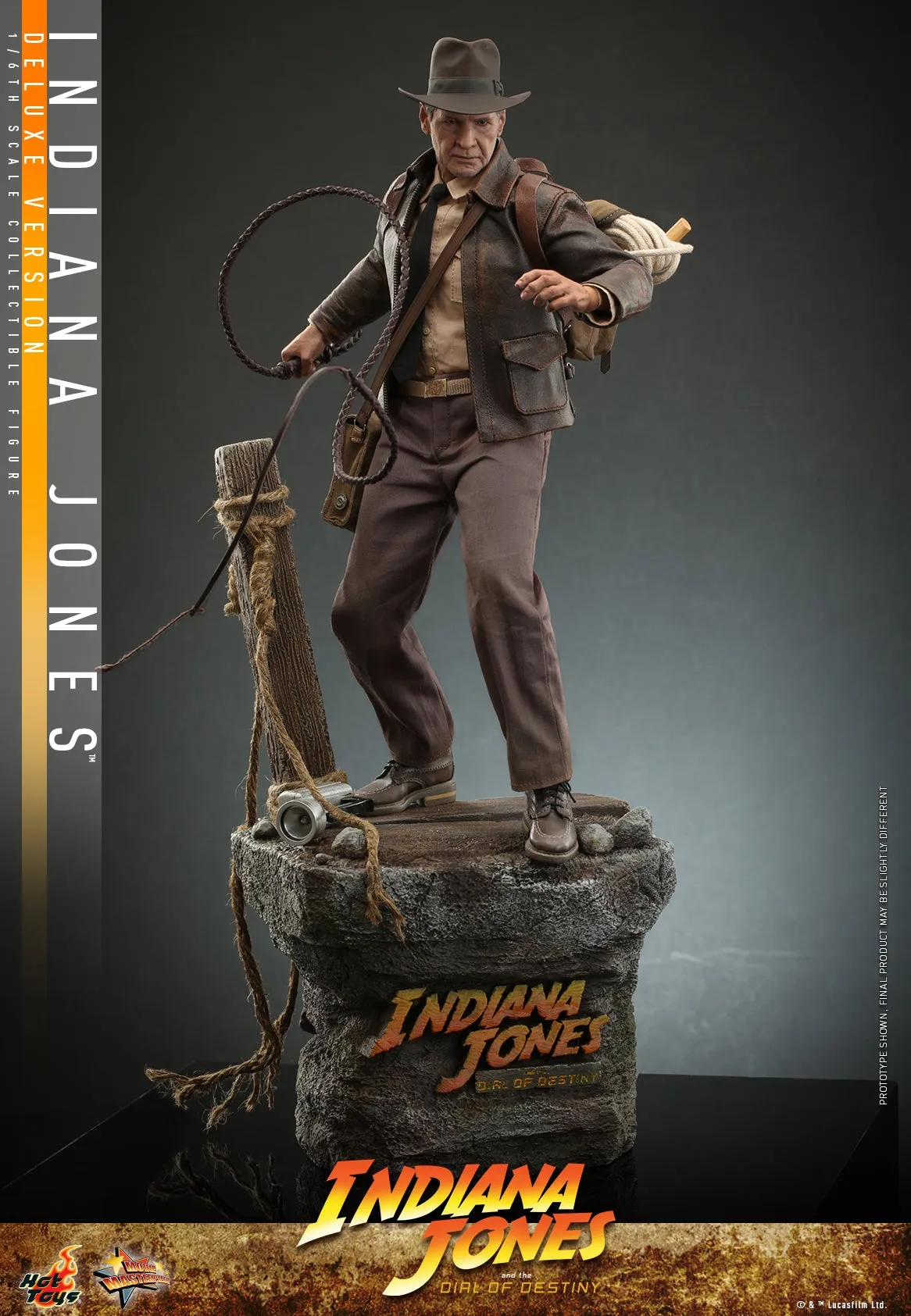 [Pre-Order] Hot Toys - MMS717 - Indiana Jones and the Dial of Destiny - 1/6th scale Indiana Jones Figure (Deluxe Version)