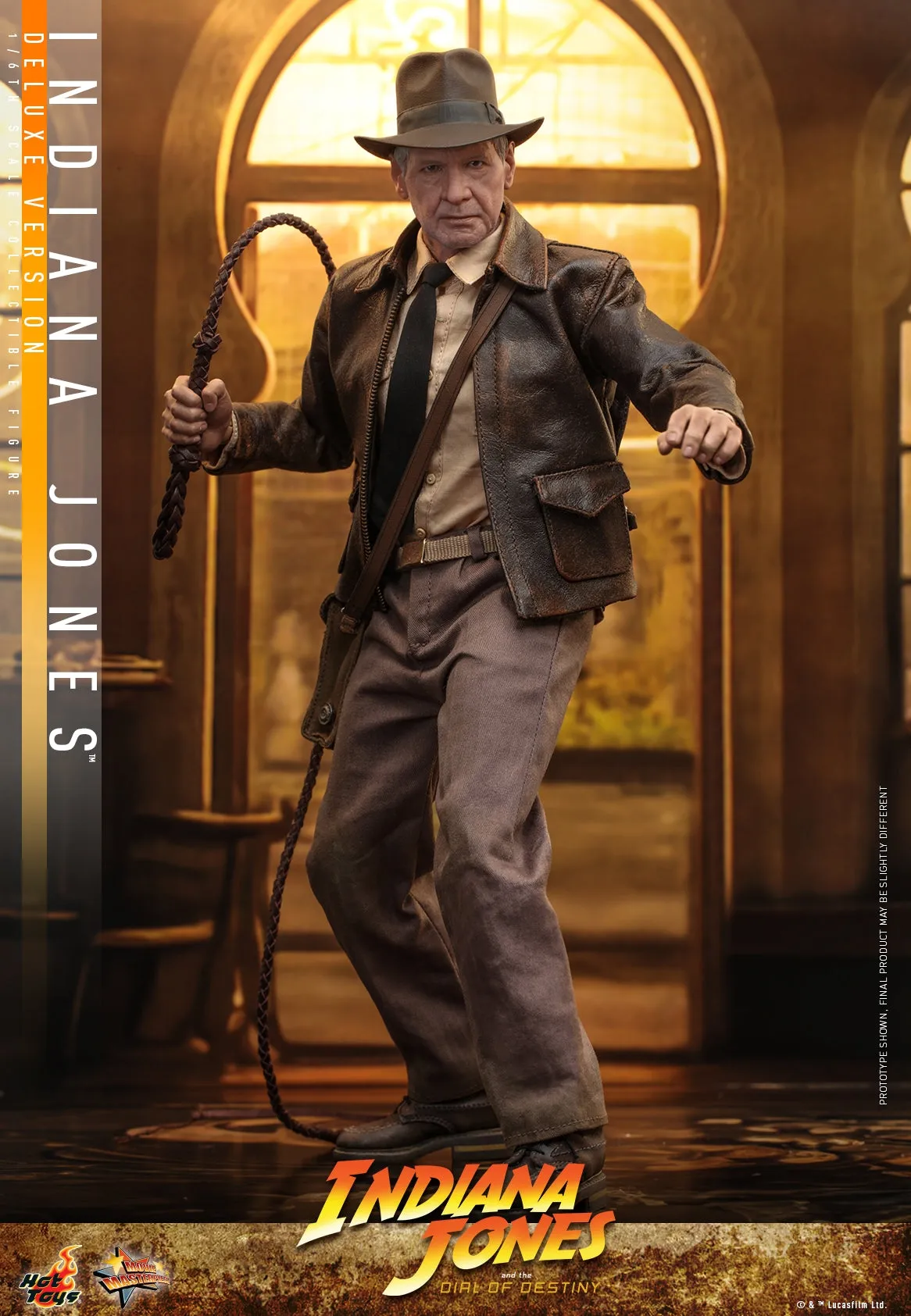 [Pre-Order] Hot Toys - MMS717 - Indiana Jones and the Dial of Destiny - 1/6th scale Indiana Jones Figure (Deluxe Version)