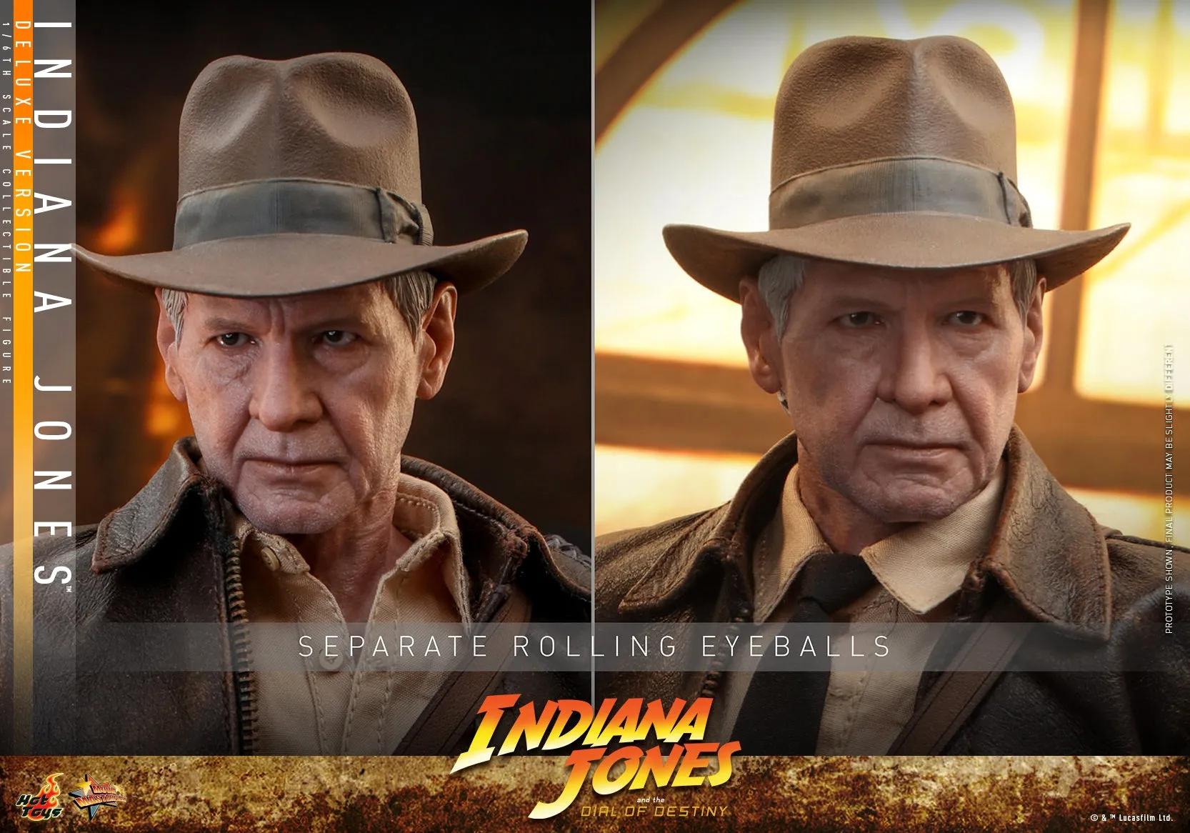 [Pre-Order] Hot Toys - MMS717 - Indiana Jones and the Dial of Destiny - 1/6th scale Indiana Jones Figure (Deluxe Version)