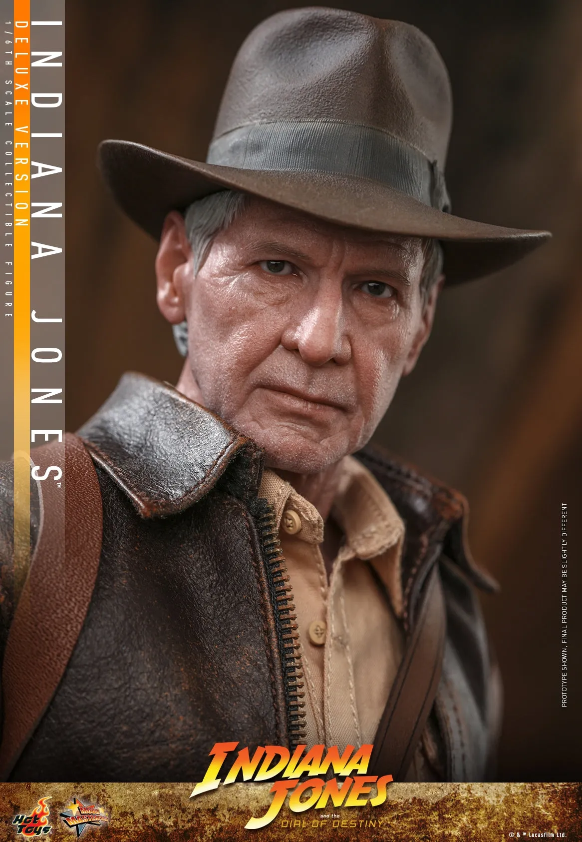 [Pre-Order] Hot Toys - MMS717 - Indiana Jones and the Dial of Destiny - 1/6th scale Indiana Jones Figure (Deluxe Version)