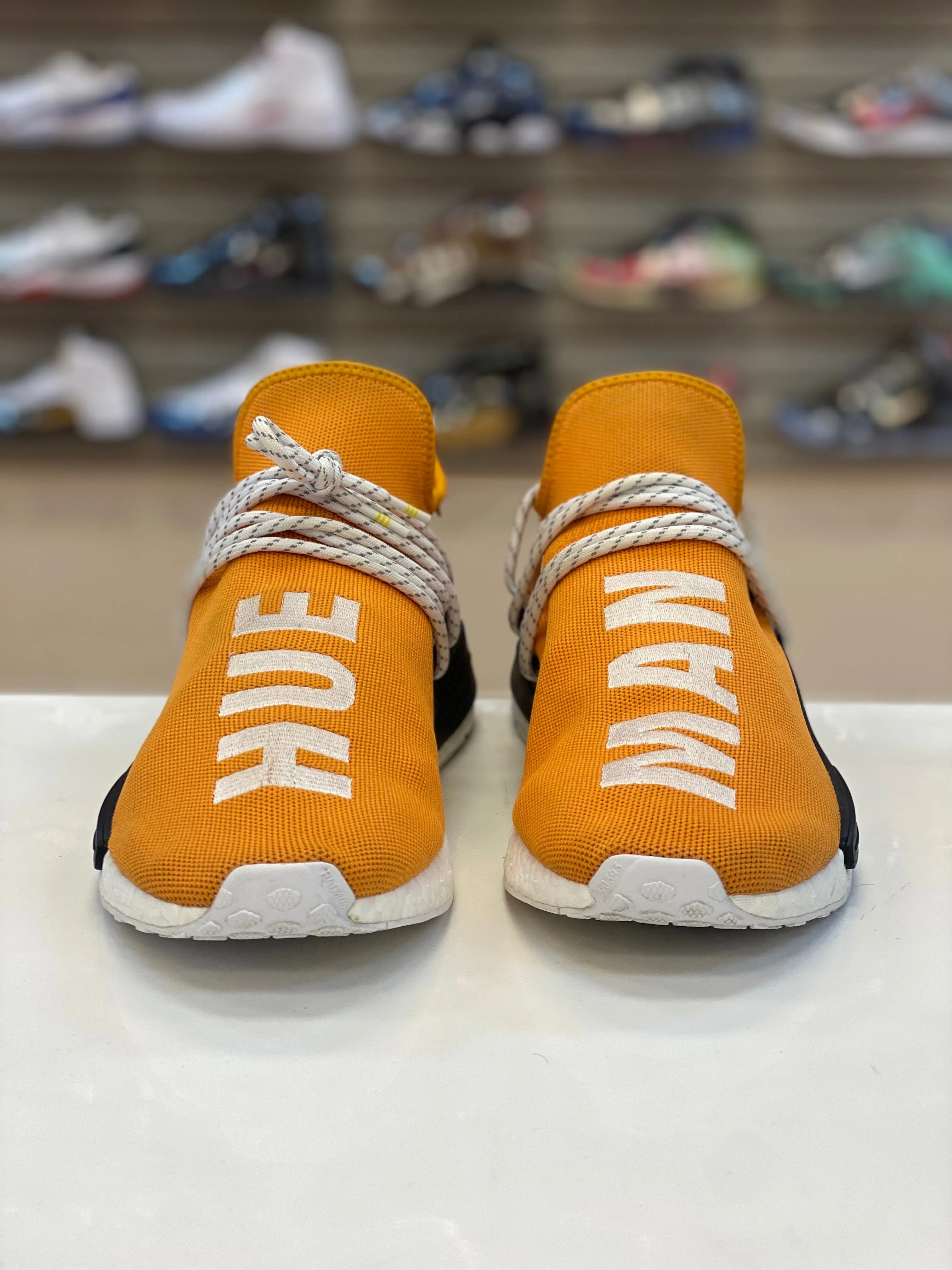 Pre Owned: Adidas Human Race NMD "ORANGE"  BB3070