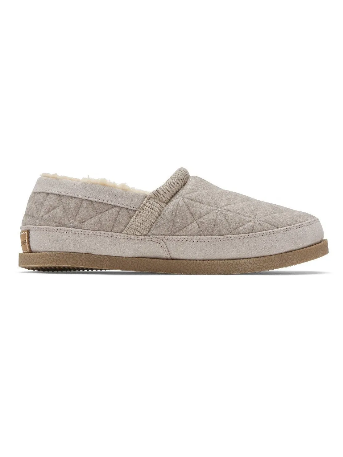 Rockport Women's Trutech Veda Moc Slipper Taupe Grey CI5891