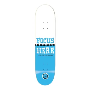 ROGER SKATE CO. FOCUS HERE DECK 8.25”