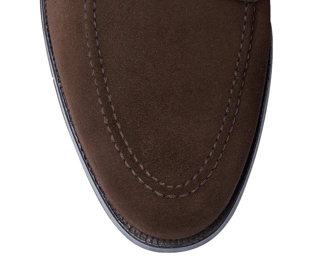 Selby Dark Brown Calf Suede