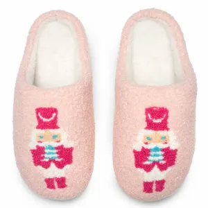 Slippers - Holiday - Nutcracker - Pink