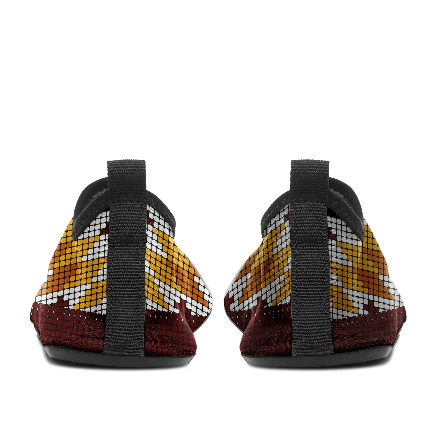 Traditional Powwow 01 Kid's Sockamoccs Slip On Shoes