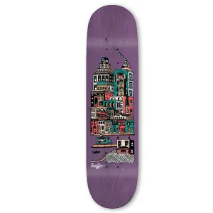 TRAFFIC SKATEBOARDS CITY BLOCKS COMMUNITY SKATEBOARD DECK 7.75”