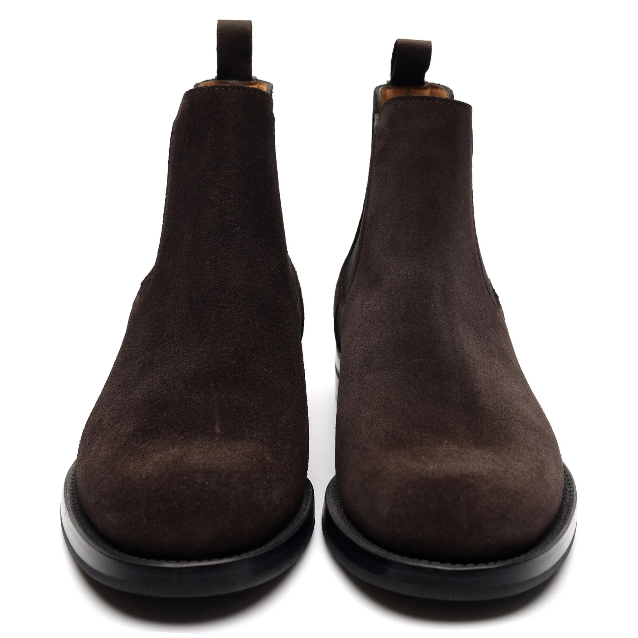 Women's 'Elsa' Brown Suede Chelsea Boots UK 2.5