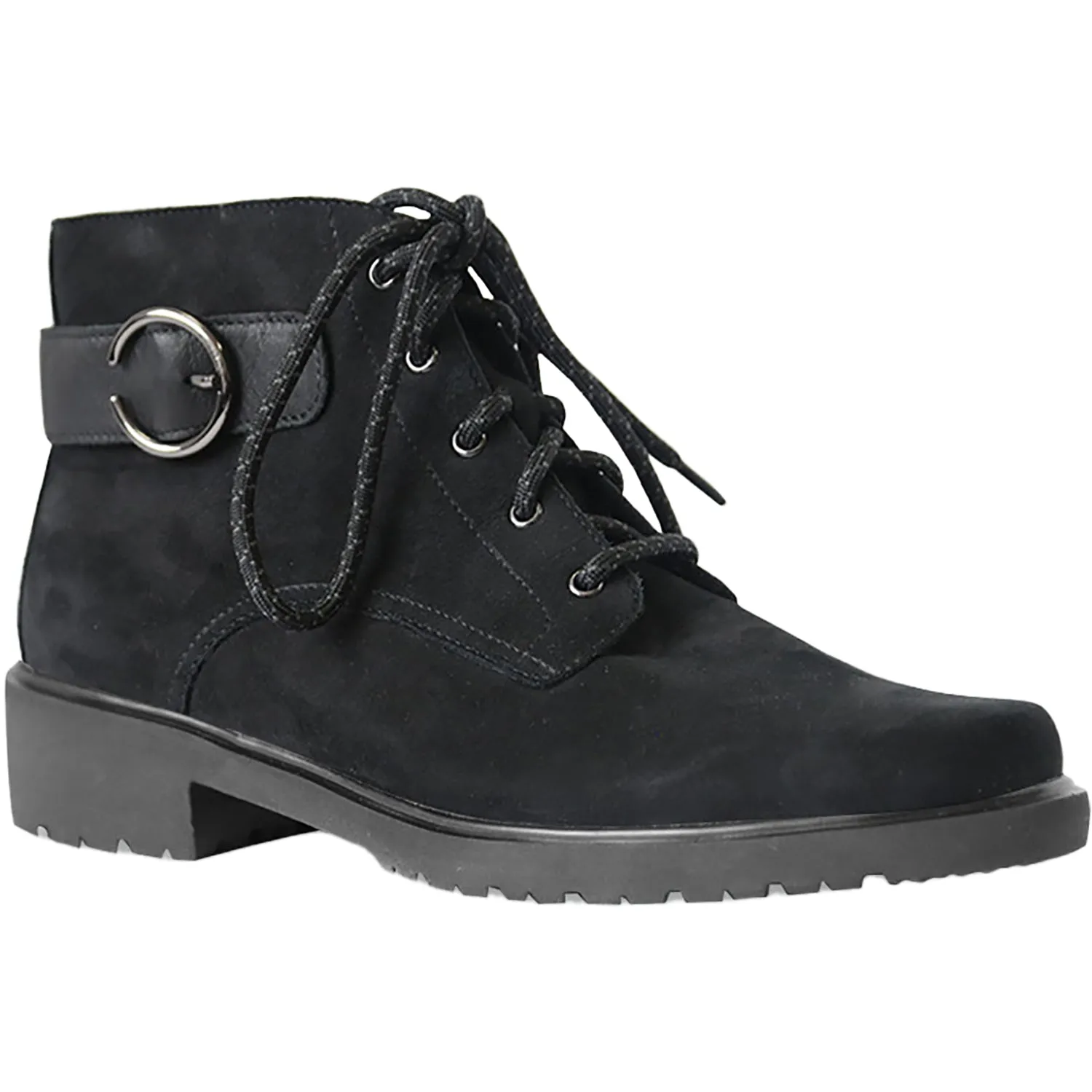 Women's Munro Bradley II Black Nubuck