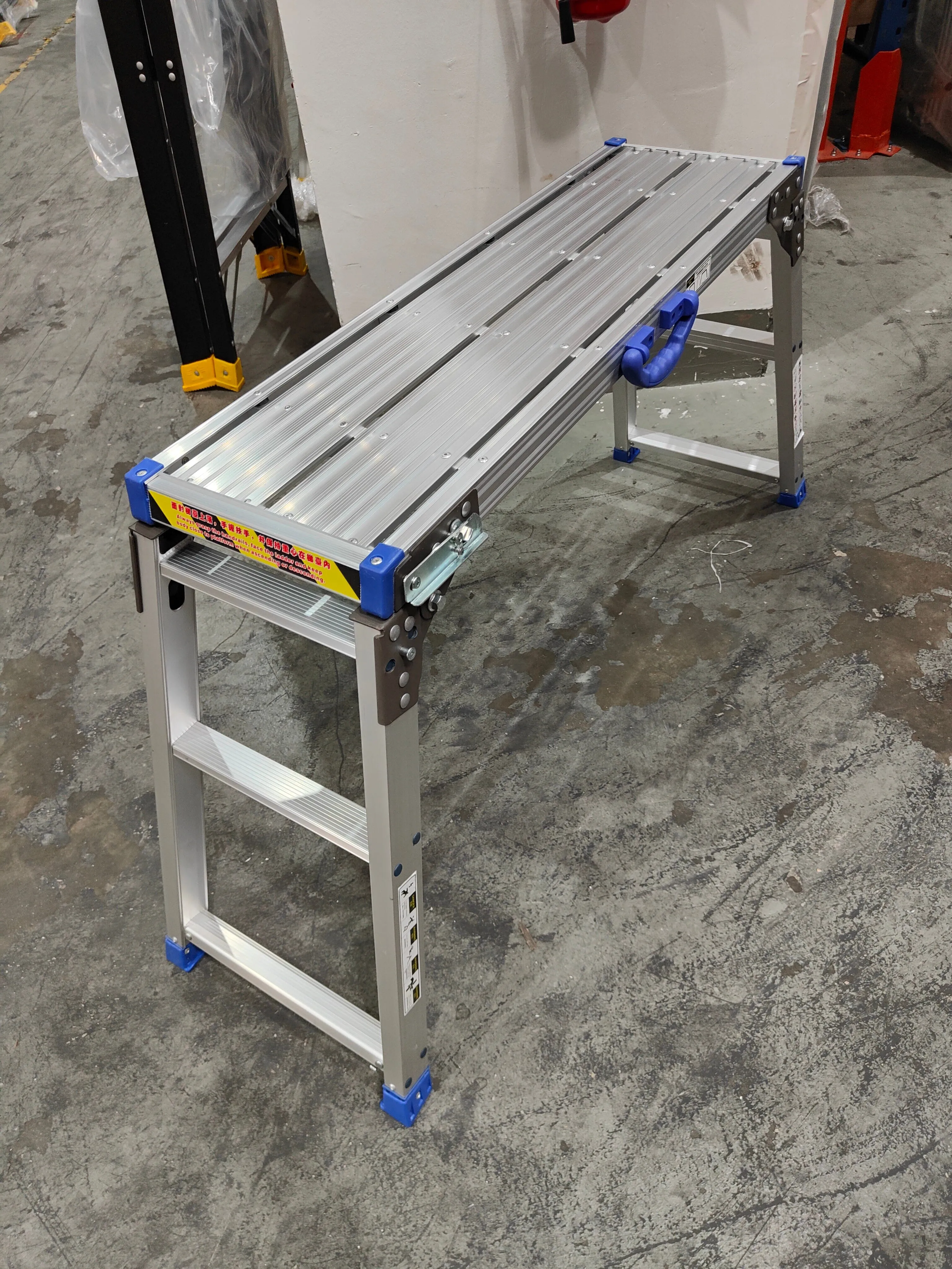 XG 2 Step Alum Platform Ladder (Height Adjustable Type) | Model : L-XG118S